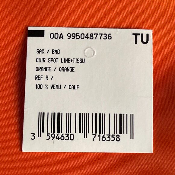 Givenchy Nylon and Calf Leather Handbag - Orange - Preowned - Picture 14 of 15